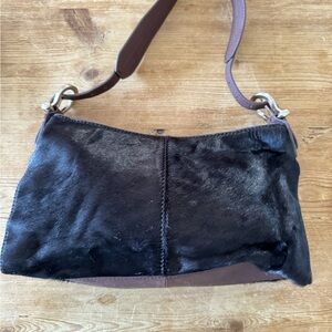 Vintage Liz Claiborne cowhide shoulder bag
